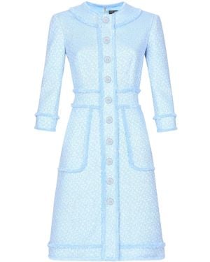 Dolce & Gabbana Abito Svasato - Blu