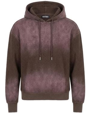 Protémoa Tie-Dye Effect Hoodie - Brown