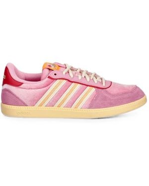 adidas Velvet Paneled Sneakers - Pink