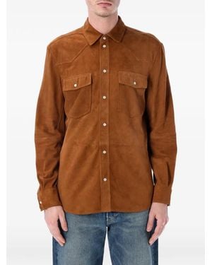 S.W.O.R.D Surchemise Boutonnée À Poches - Brown