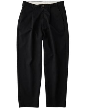 Universal Overall Relax 1 Tuck-Pleat Pants - Black