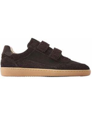 Nubikk Ray Venti Touch-Strap Trainers - Black