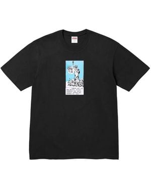 Supreme Liberty Graphic T-Shirt - Black