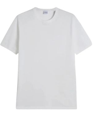 Aspesi Camiseta De Punto Fino - Blanco