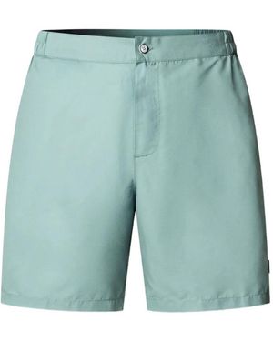 Hackett Back-Pocket Swim Shorts - Blue