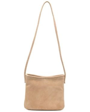 MANU Atelier Sac Porté Épaule En Daim - White
