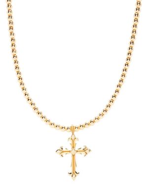 Emanuele Bicocchi Fleury Cross ペンダント ネックレス - メタリック