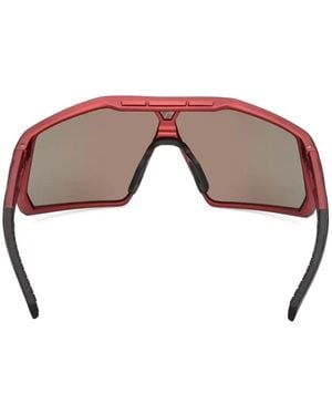 adidas Kentro Geometric-Frame Sunglasses - Pink
