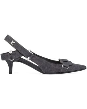 Courreges Racer Court Shoes - Grey