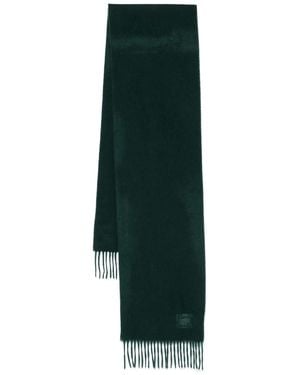 Paul Smith Scarf Cashmere Logo Accessories - Green