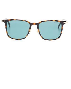 Montblanc Square-Frame Sunglasses - Blue