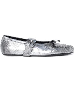 Ann Demeulemeester Zoey Ballet Flats - ホワイト