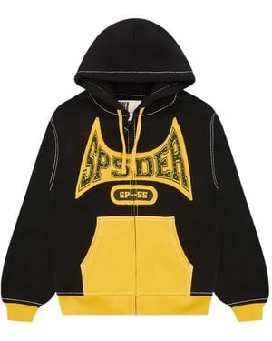 Sp5der Hoodie - Yellow