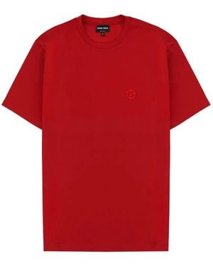 Giorgio Armani Logo-Embroidered T-Shirt