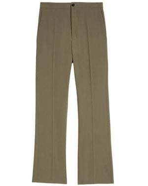 Jil Sander Wool Twill Pants - Green