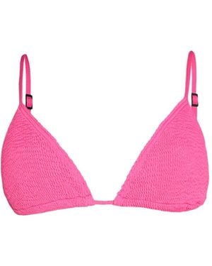 BOUND Top de bikini Luana Triangle - Rosa