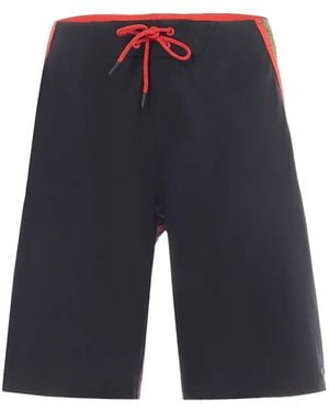 Oakley Backdraft 21 Graphic-Print Shorts - Blue