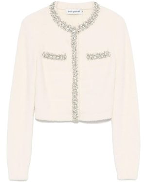 Self-Portrait Cardigans - Neutro