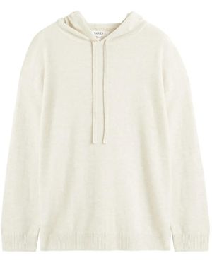 Chinti & Parker Sudadera Lisa Con Capucha - Blanco