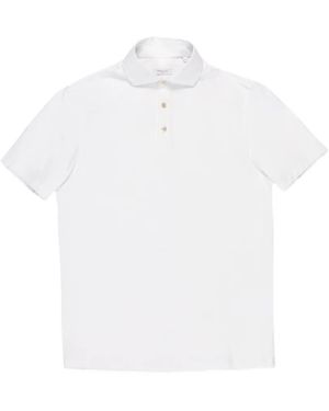 Boglioli Short-Sleeves Polo Shirt - White