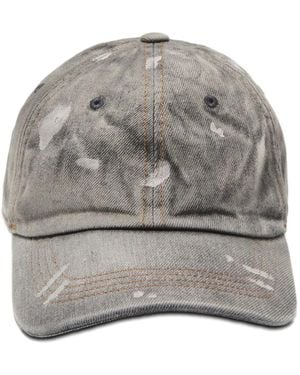 Acne Studios Cappello Con Effetto Vissuto - Grigio