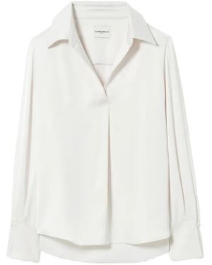 Claudie Pierlot Spread-Collar Blouse - Pink