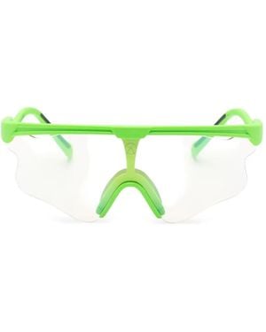 Alba Optics Geometrische Sonnenbrille - Grün