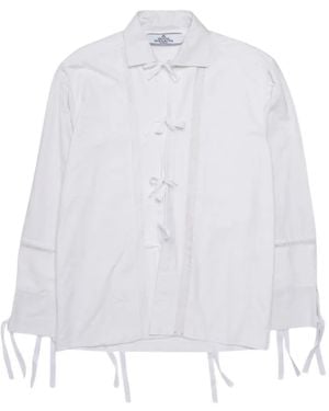 HODAKOVA Pillow Case Lace-Trim Shirt - White