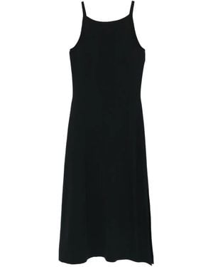 JOSEPH Ribbed Dress - Black
