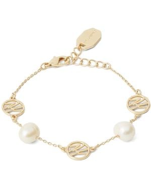 Karl Lagerfeld Collana K/Autograph Pearls - Metallizzato
