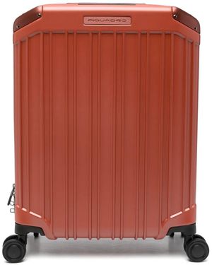 Piquadro Logo-Detail Suitcase - Orange