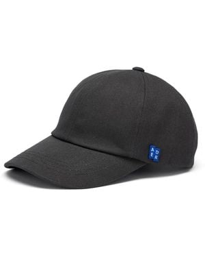 Adererror Logo-Patch Cap - Black