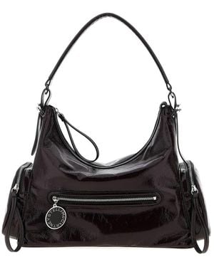 Stella McCartney Sac Porté Épaule Dartmoor À Fermeture Zippée - Noir