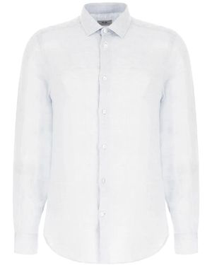 Corneliani スラブ シャツ - ホワイト