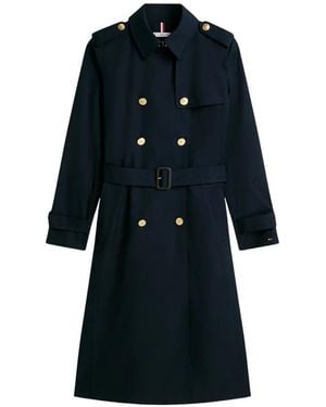 Tommy Hilfiger Belted Button Coat - Black