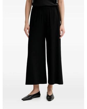 Marc O' Polo Wide-Cut Pants - Black