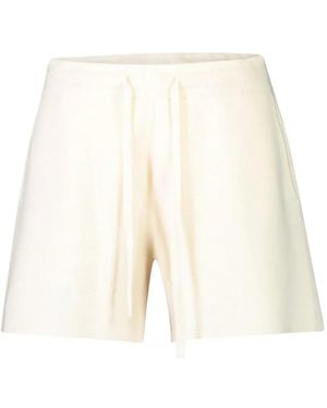 SPRWMN Tie Waist Tailored Shorts - Natural