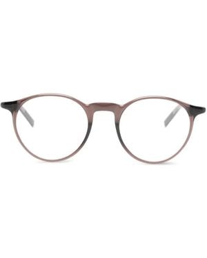 Montblanc Round-Frame Glasses - Gray