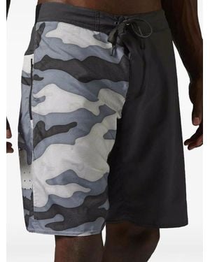 Reebok One Series 2In1 Camouflage Track Shorts - Black