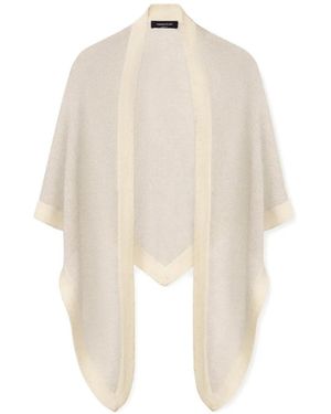 Fabiana Filippi Contrast-Trim Scarf - White