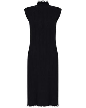 Osklen Frayed Dress - Black