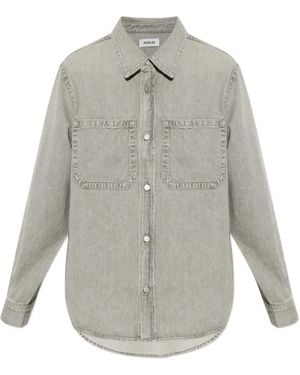 Citizens of Humanity Craven Patch-Pocket Shirt - Grey