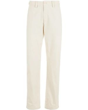 Osklen Mid-Rise Stretch-Cotton Pants - Natural
