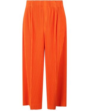 Homme Plissé Issey Miyake Mc February Pants - Orange