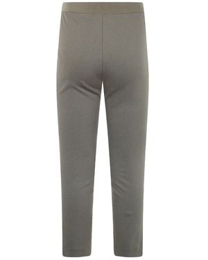 Liviana Conti Elasticated-Waistband Leggings - Grey