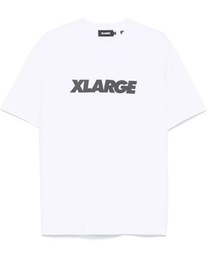X-Large Logo-Print T-Shirt - White