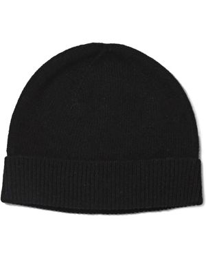 Roberto Collina Ribbed Hat - Black