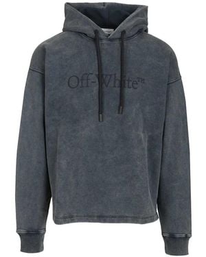 Off-White c/o Virgil Abloh Hooded Sweatshirt - Blue