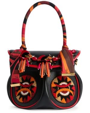 PUCCI La Pupa Embroidered Handbag