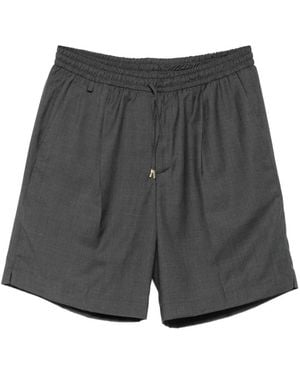 Briglia 1949 Molokaip Pleated Drawstring Shorts - Grey
